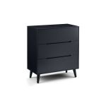 Alicia 3 Drawer Chest - Anthracite		