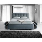 Artisan Fabric 4 Drawer Storage Bed Dark Grey 3090
