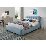 Artisan Fabric 4 Drawer Storage Bed Blue