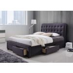 Artisan Fabric 4 Drawer Storage Bed Dark Grey 3060