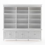 SKANSEN NORDIC DESIGN CLASSIC WHITE TRIPLE-BAY HUTCH UNIT