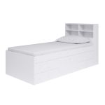 Captain's Single 3ft Cabin Bed with bookcase headboard