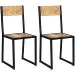 Cosmo Industrial Dining Chair (Pair)