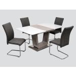 Castello 4 chair Extension Dining Set