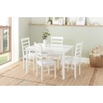 COTTESMORE DINING SET WITH 4X UPTON CHAIRS