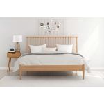 Flintshire Furniture Grosvenor Solid Light Oak Bed