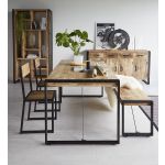 Cosmo Industrial Small Dining Table