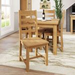 Delight Ladder Back Chair Wooden Seat