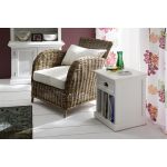 Halifax Bedside Table with Dividers Nova Solo