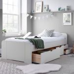 Trend White Wooden 4 Drawer Storage Bed 