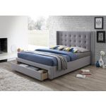 Artisan Devon Fabric Large Storage Drawer Bed Grey