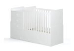 1200 Combi 4in1 Cotbed White - Image 4