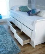 Artisan Captain Wooden Guest Bed Frame with Drawers - Image 12