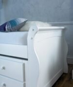 Artisan Captain Wooden Guest Bed Frame with Drawers - Image 13