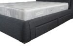 Artisan Fabric 4 Drawer Storage Bed Dark Grey 3090 - Image 6
