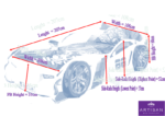 Artisan Turbo88 Car Bed White - Image 2