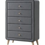 Artisan Fabric 5 Drawer Chest
