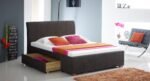 Artisan Fabric 2 Drawer Bed Frame Charcoal - Image 2