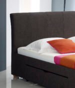 Artisan Fabric 2 Drawer Bed Frame Charcoal - Image 4