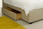 Artisan Fabric 2 Drawer Bed Frame Stone - Image 3