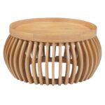 Austin Solid Wood Low Coffee Table - Image 3