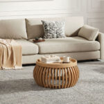 Austin Solid Wood Low Coffee Table