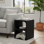 Mia Modern Block Side End Table - Image 9