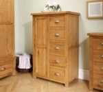 Woburn 1 Door 5 Drawer Wardrobe - Image 3