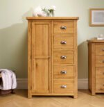 Woburn 1 Door 5 Drawer Wardrobe - Image 4