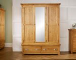Woburn 3 Door 2 Drawer Wardrobe - Image 4