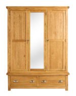 Woburn 3 Door 2 Drawer Wardrobe - Image 2