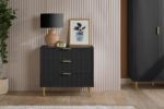 Zara 3 Drawer Fluted Chest