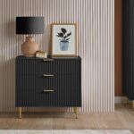 Zara 3 Drawer Fluted Chest