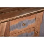 Wilton Acacia Wood 2 Doors 3 Drawers Sideboard - Image 5