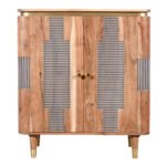 Wilton Acacia Wood 2 Doors Sideboard - Image 2