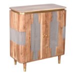 Wilton Acacia Wood 2 Doors Sideboard - Image 5