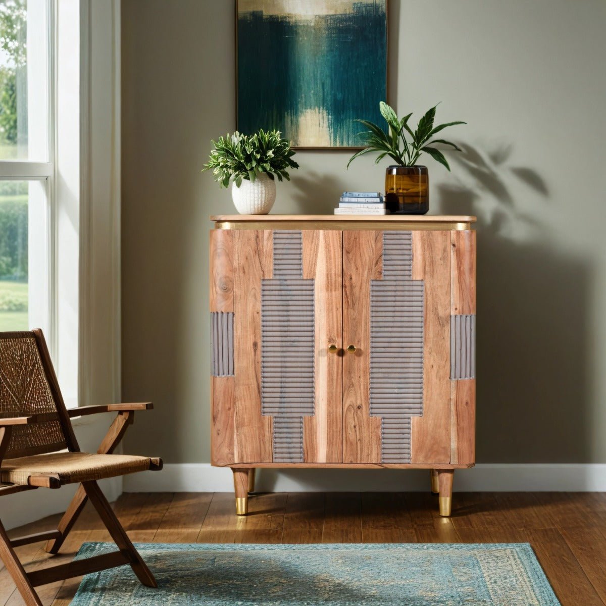 ac04-lifestyle.jpg Wilton Acacia Wood 2 Doors Sideboard