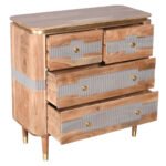 Wilton Acacia Wood 4 Drawers Chest - Image 2
