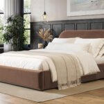 Alba Velvet Ottoman Bed