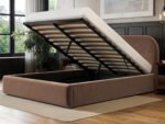 Alba Velvet Ottoman Bed - Image 3