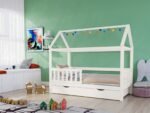 Alisa House Bed White