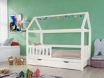 Alisa House Bed White - Image 2