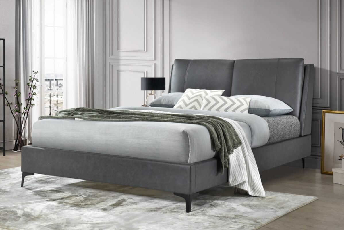 Ashleigh Faux Leather Bed Frame