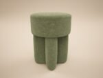 Astrid Fabric Pouffe - Image 10
