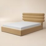 Atlas Ottoman Bed Sand Velvet - Image 5