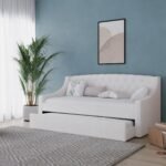 Aurora Boucle Daybed with Trundle