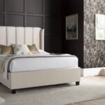 Aurora Velvet Ottoman Bed