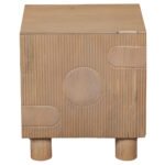 Austin Solid Wood Bedside Table - Image 3