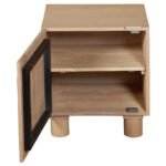 Austin Solid Wood Bedside Table - Image 4