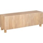 Austin Solid Wood Large Low Board Tv Cabinet - Image 2
